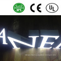 LED Front and Back Lighting Acrylic Channel Letters Outdoor Signs